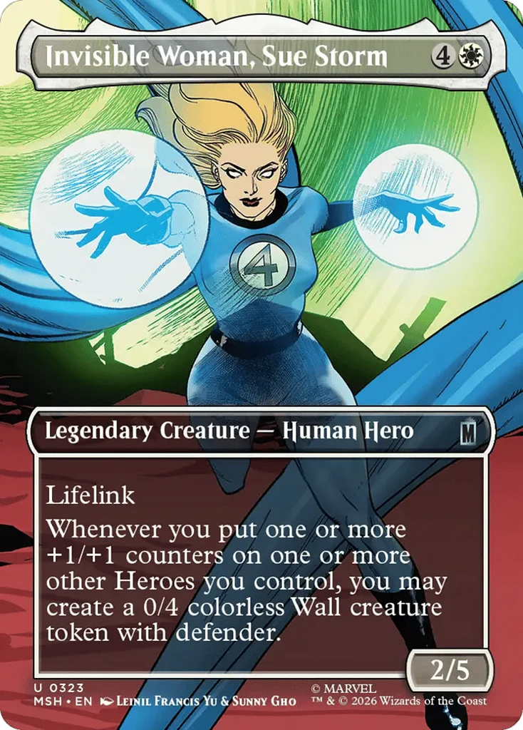 Invisible Woman, Sue Storm · Marvel Super Heroes