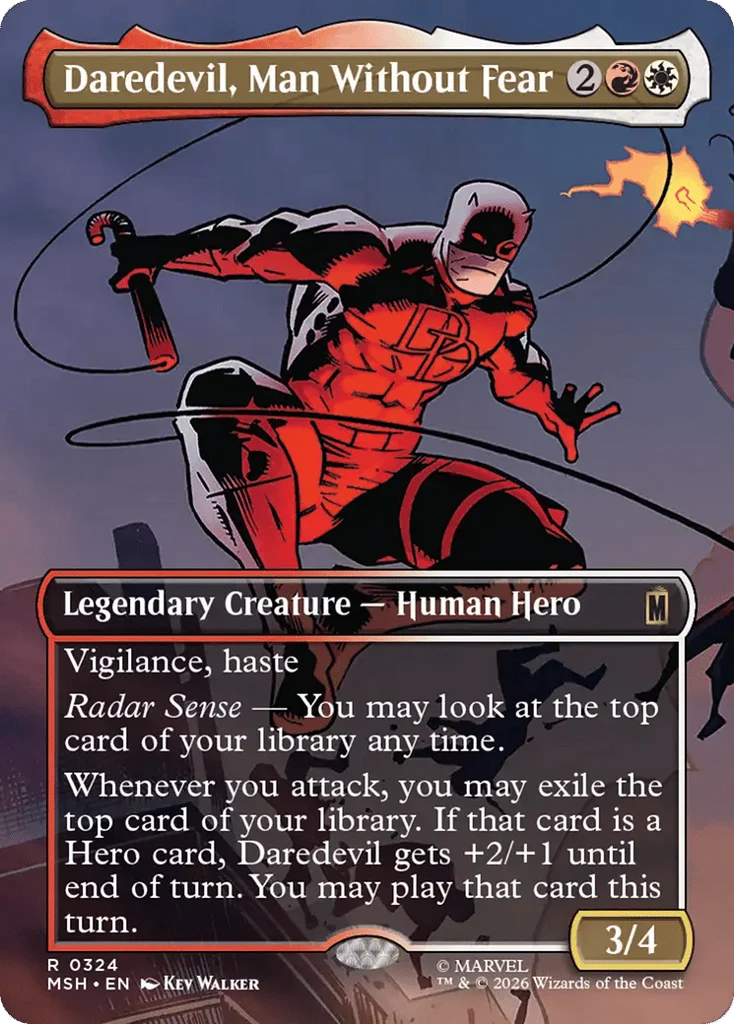 Daredevil, Man Without Fear · Marvel Super Heroes