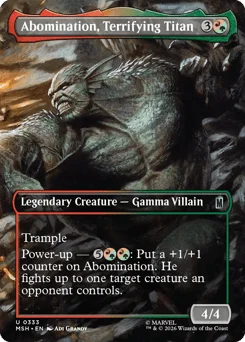 Abomination, Terrifying Titan
