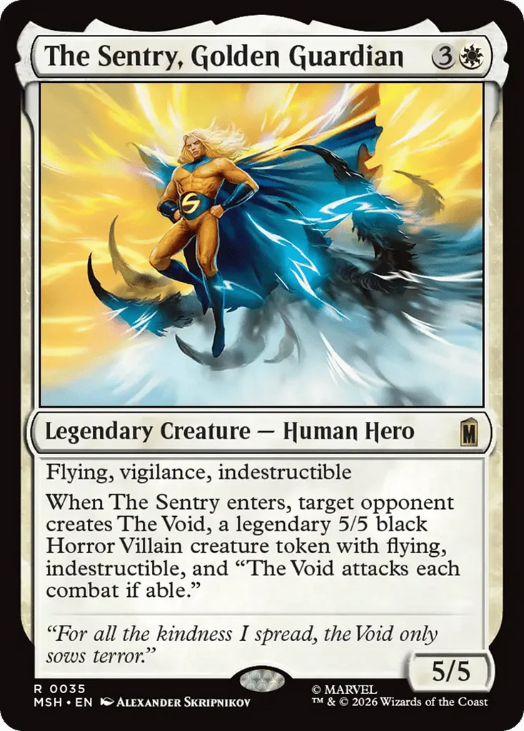 The Sentry, Golden Guardian · Marvel Super Heroes