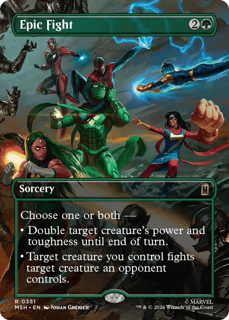 Epic Fight · Marvel Super Heroes