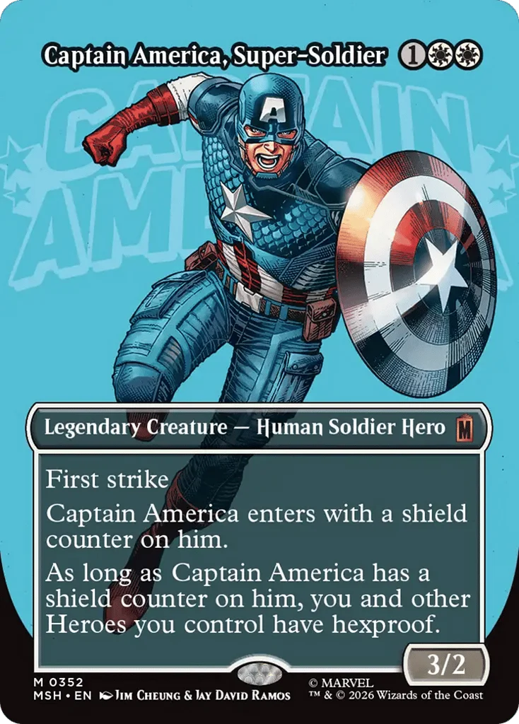 Captain America, Super-Soldier · Marvel Super Heroes