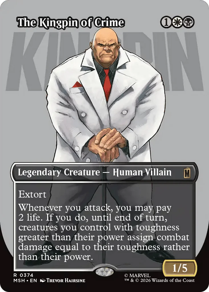 The Kingpin of Crime · Marvel Super Heroes