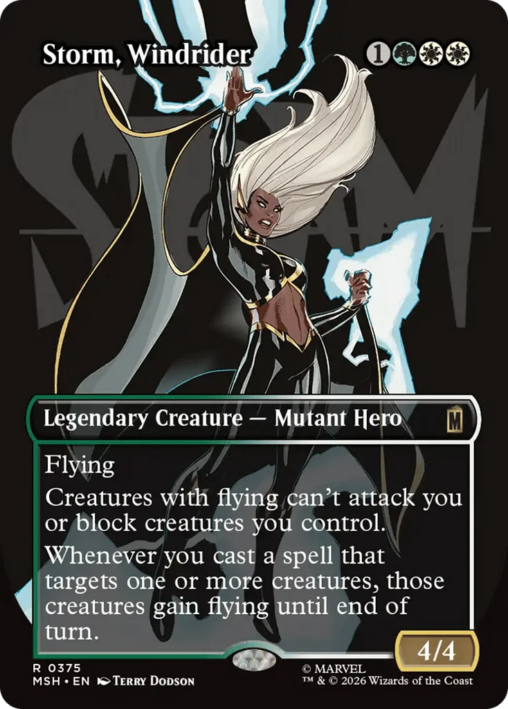 Storm, Windrider · Marvel Super Heroes