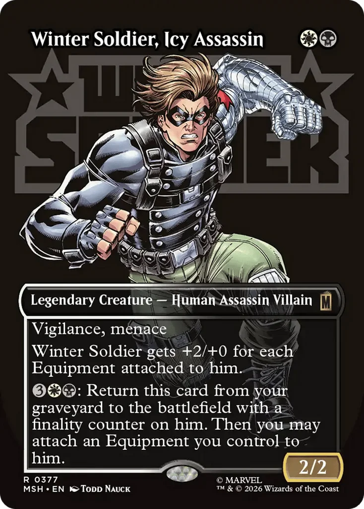 Winter Soldier, Icy Assassin · Marvel Super Heroes