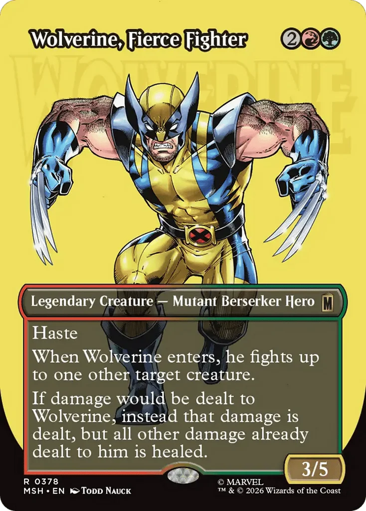 Wolverine, Fierce Fighter · Marvel Super Heroes