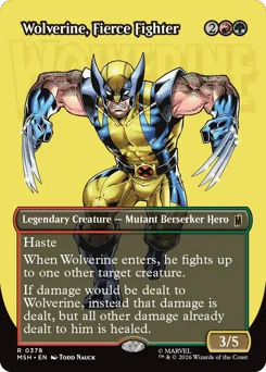 Wolverine, Fierce Fighter