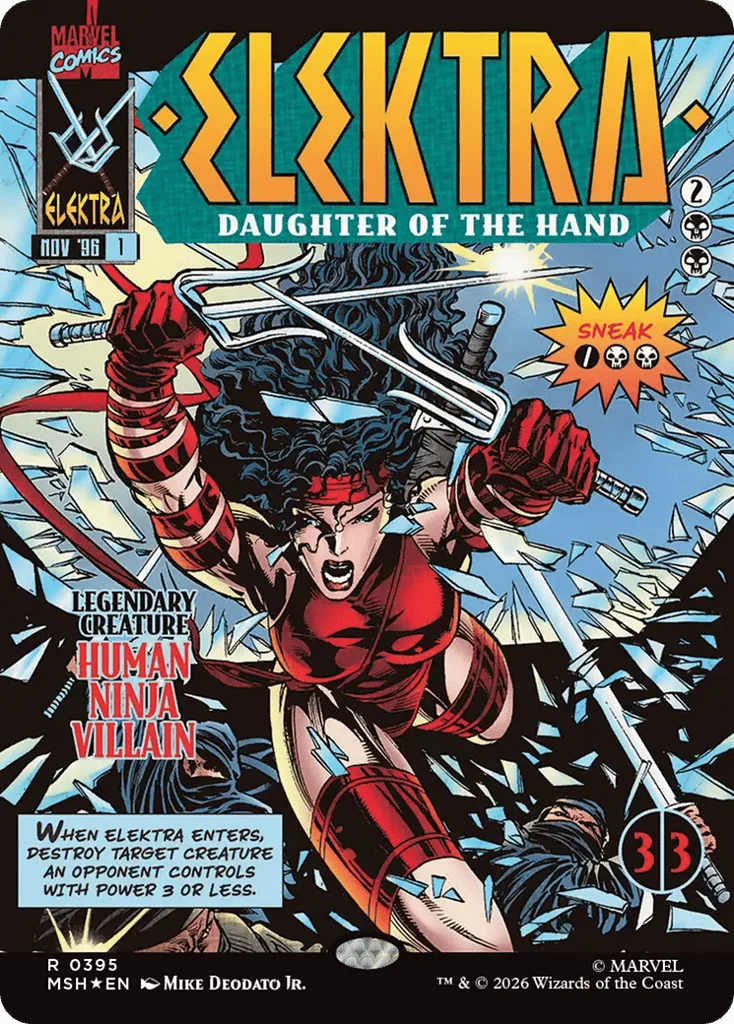 Elektra, Daughter of the Hand · Marvel Super Heroes