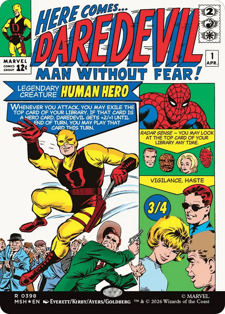 Daredevil, Man Without Fear · Marvel Super Heroes