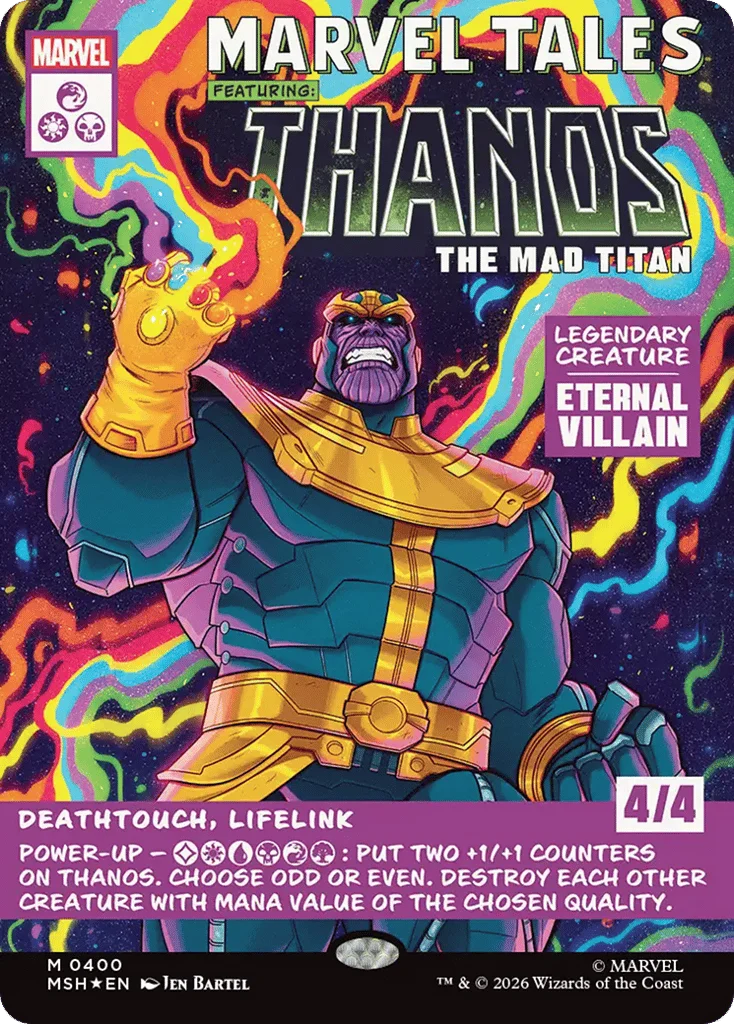 Thanos, the Mad Titan · Marvel Super Heroes