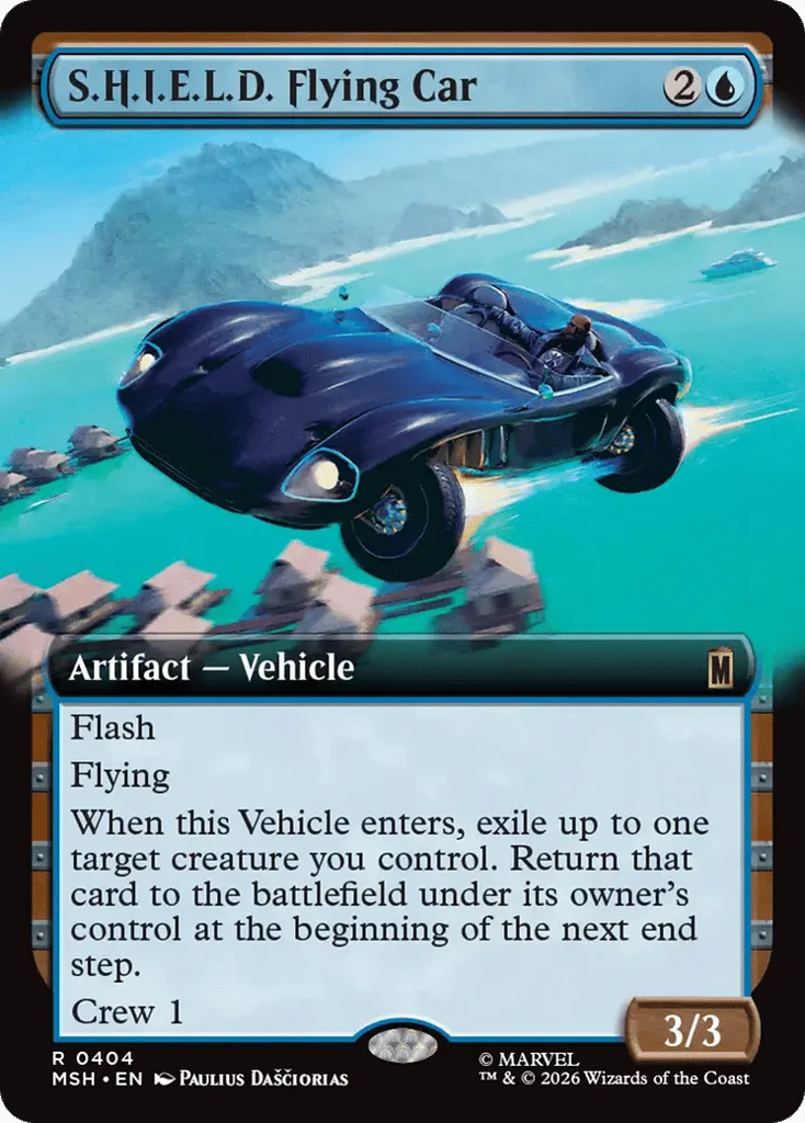S.H.I.E.L.D. Flying Car · Marvel Super Heroes