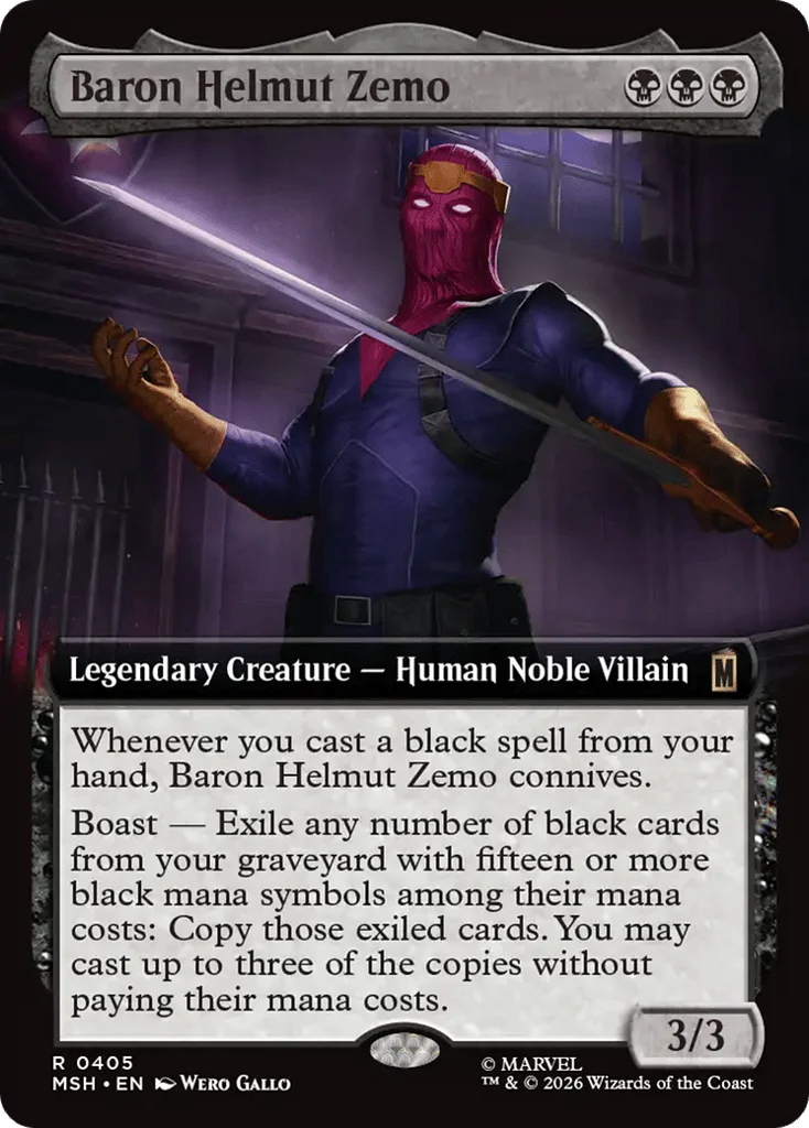 Baron Helmut Zemo · Marvel Super Heroes