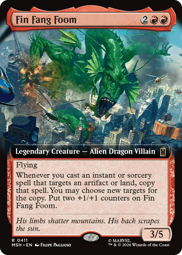Fin Fang Foom · Marvel Super Heroes