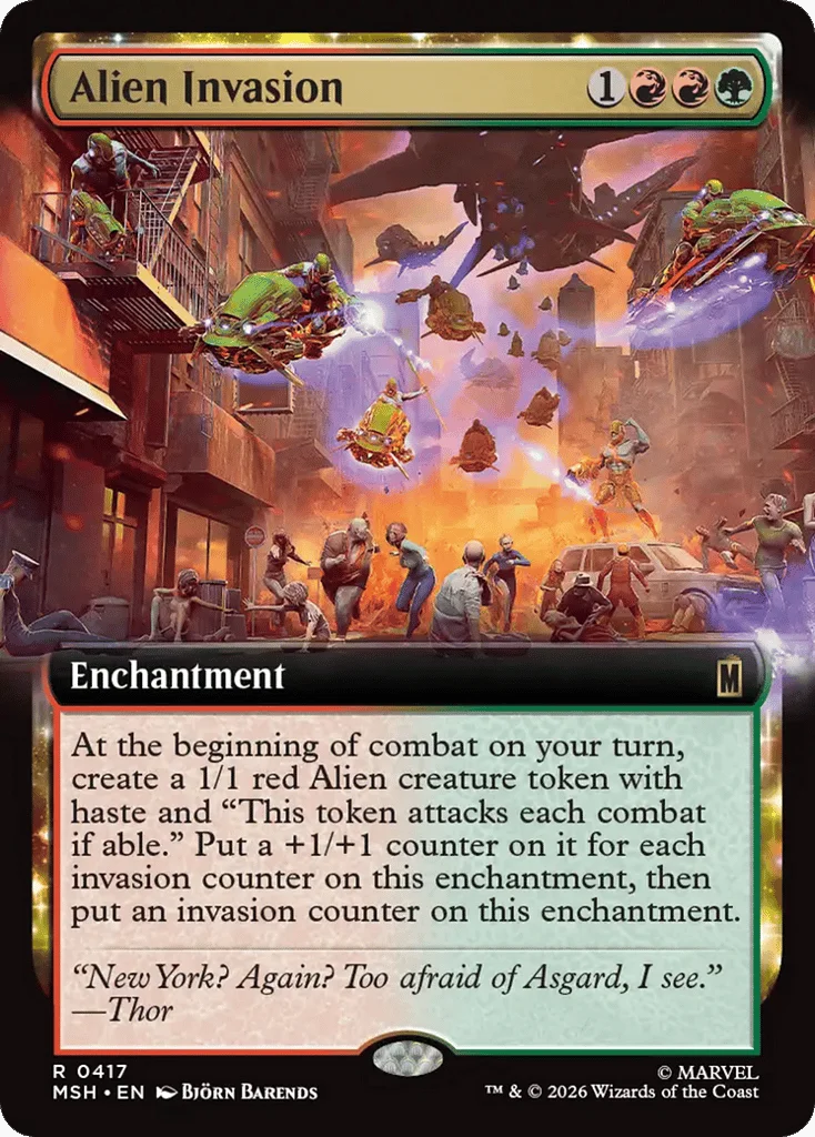Alien Invasion · Marvel Super Heroes