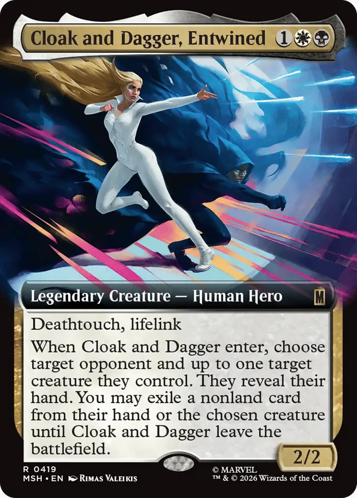 Cloak and Dagger, Entwined · Marvel Super Heroes