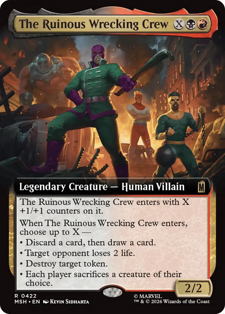 The Ruinous Wrecking Crew · Marvel Super Heroes