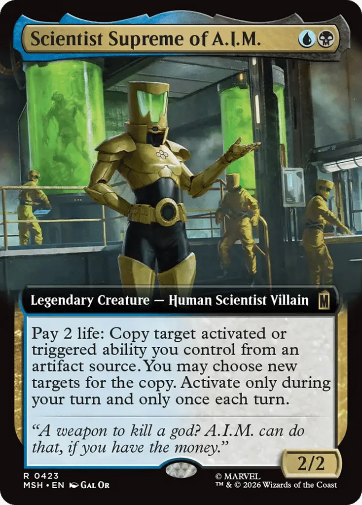 Scientist Supreme of A.I.M. · Marvel Super Heroes