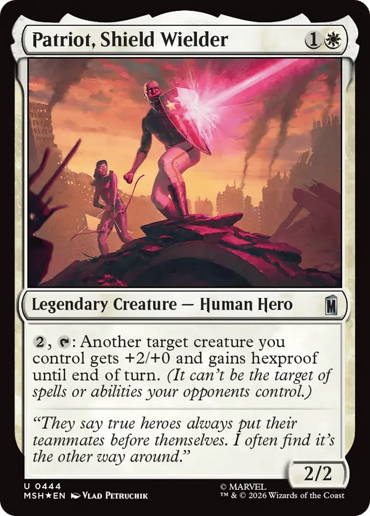 Patriot, Shield Wielder · Marvel Super Heroes