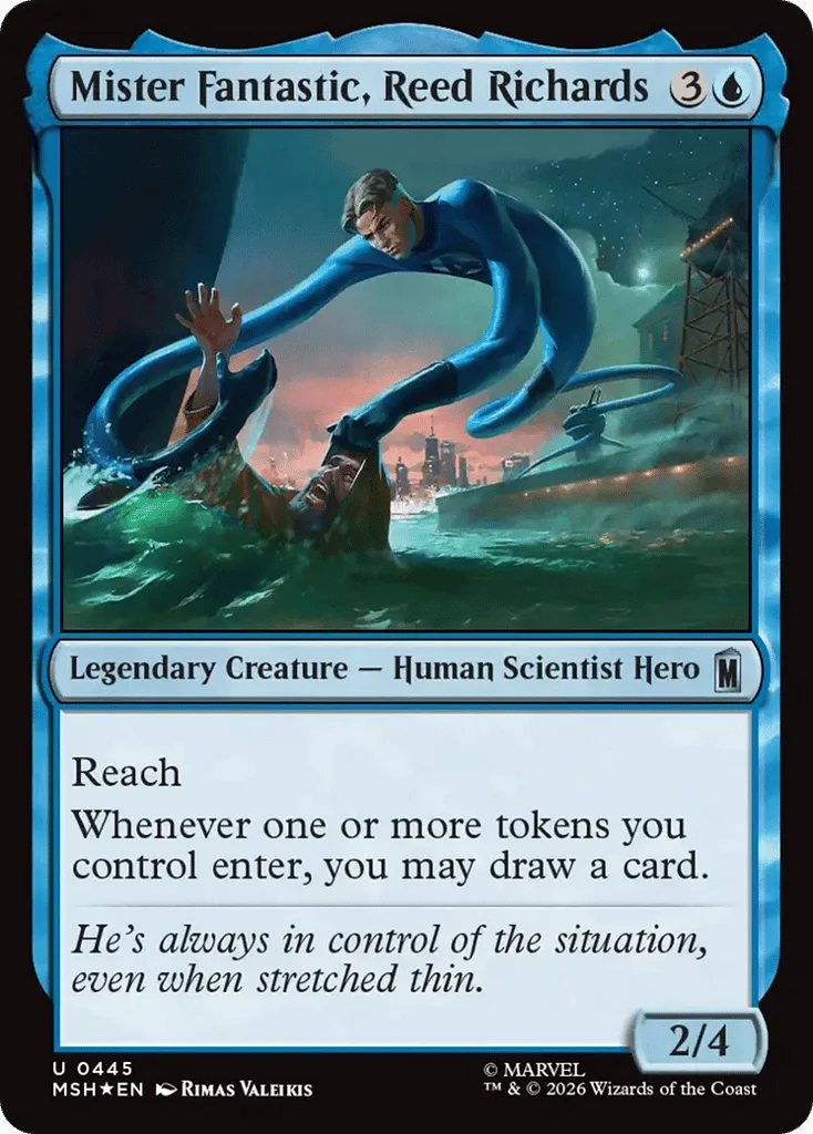 Mister Fantastic, Reed Richards · Marvel Super Heroes