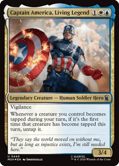 Captain America, Living Legend