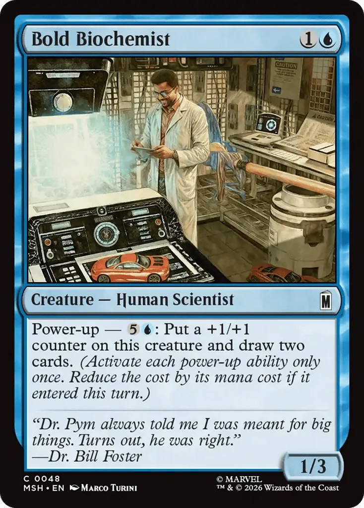 Bold Biochemist · Marvel Super Heroes