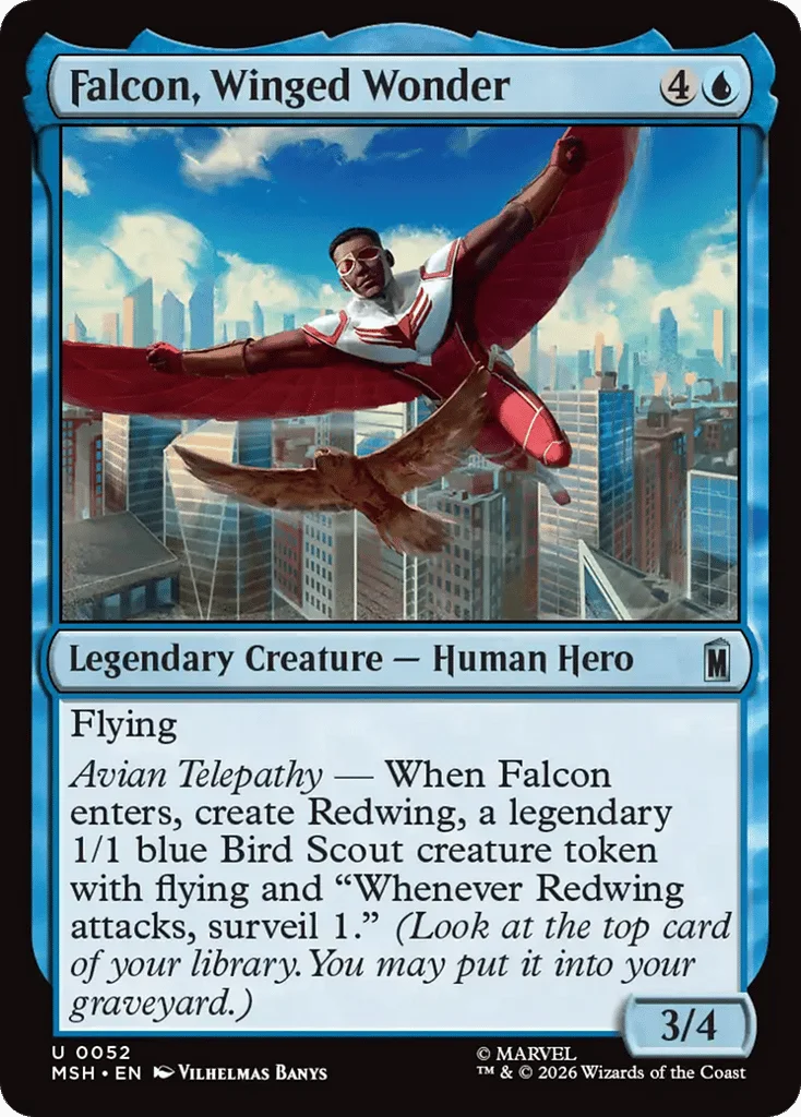 Falcon, Winged Wonder · Marvel Super Heroes