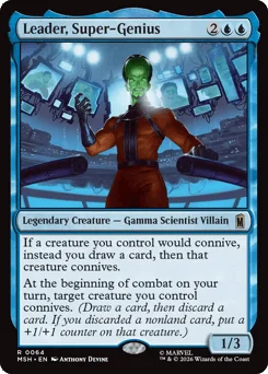 Leader, Super-Genius