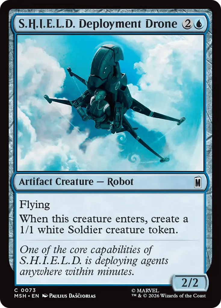 S.H.I.E.L.D. Deployment Drone · Marvel Super Heroes