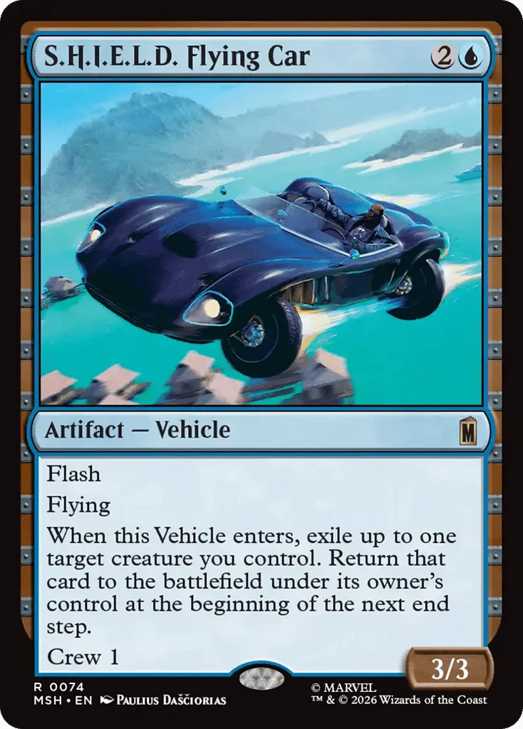 S.H.I.E.L.D. Flying Car · Marvel Super Heroes