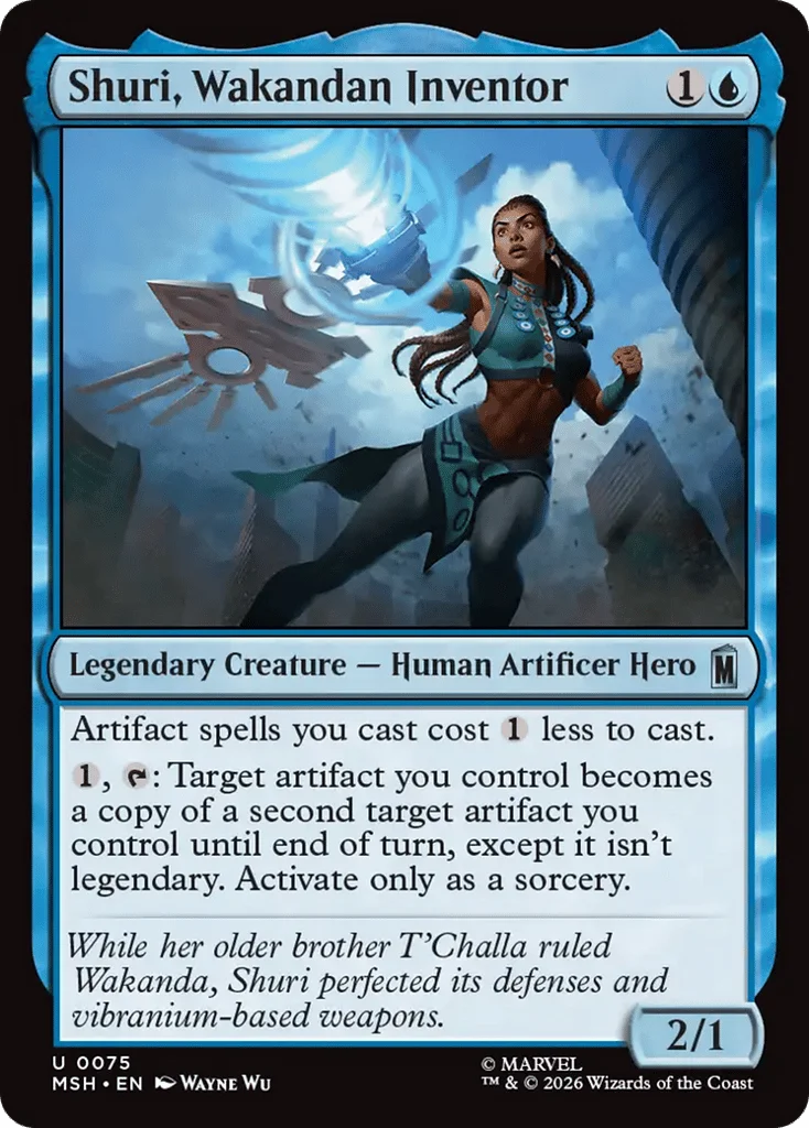 Shuri, Wakandan Inventor · Marvel Super Heroes