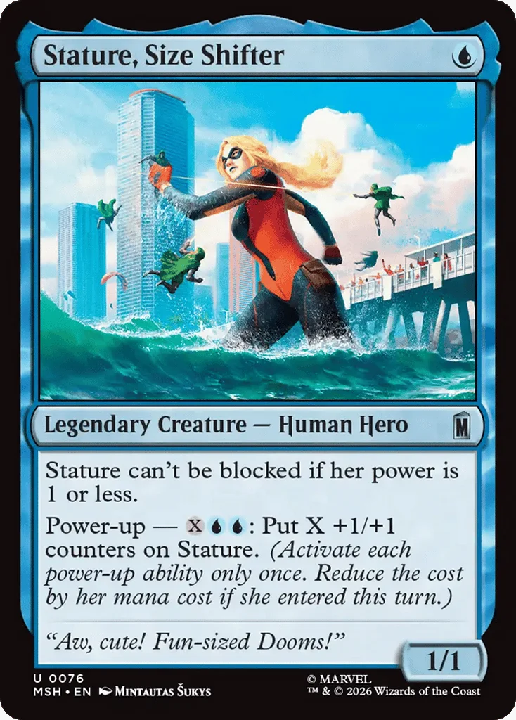 Stature, Size Shifter · Marvel Super Heroes