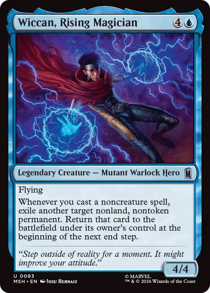 Wiccan, Rising Magician · Marvel Super Heroes