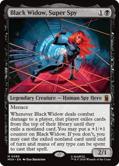 Black Widow, Super Spy
