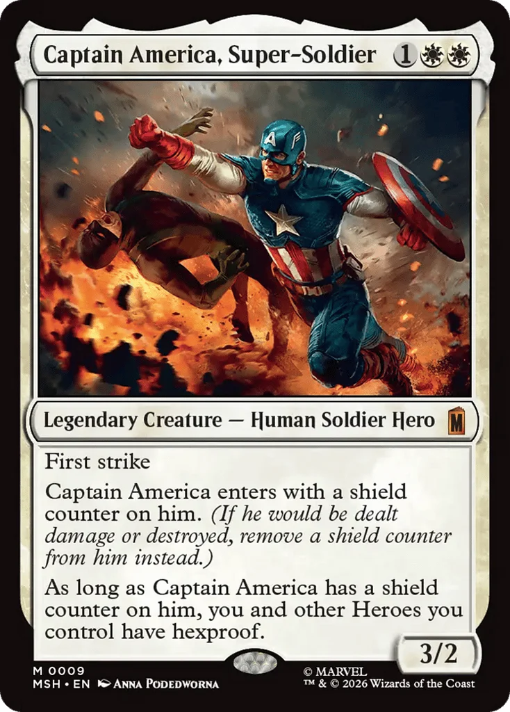 Captain America, Super-Soldier · Marvel Super Heroes