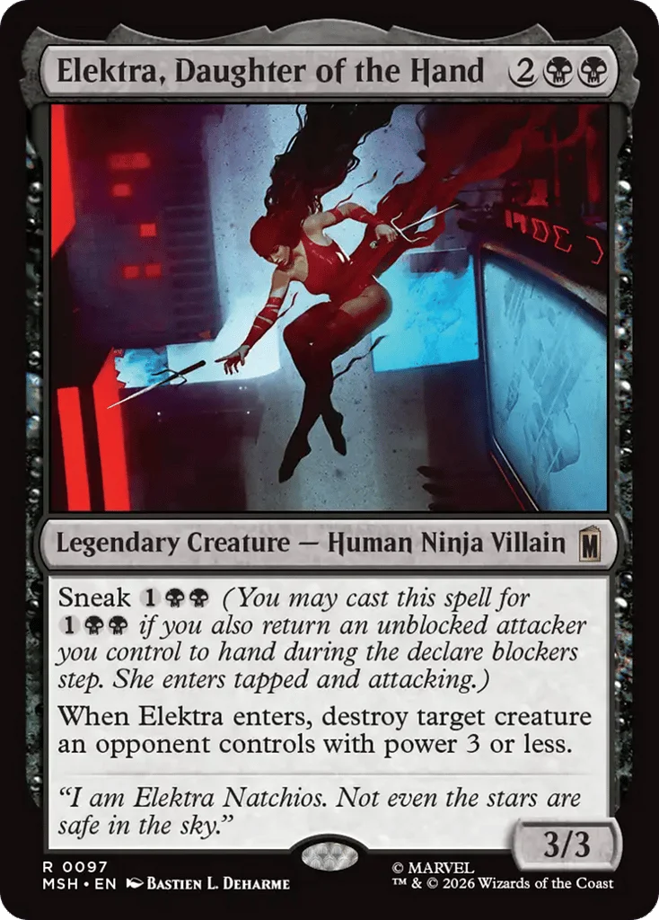 Elektra, Daughter of the Hand · Marvel Super Heroes