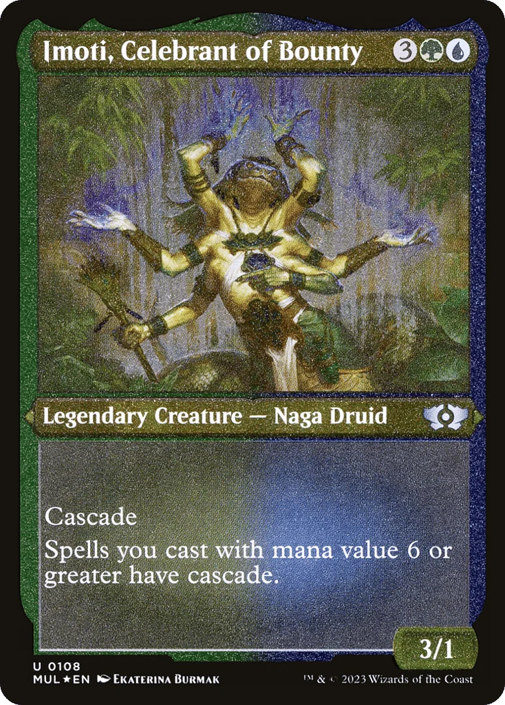 Imoti, Celebrant of Bounty · Multiverse Legends