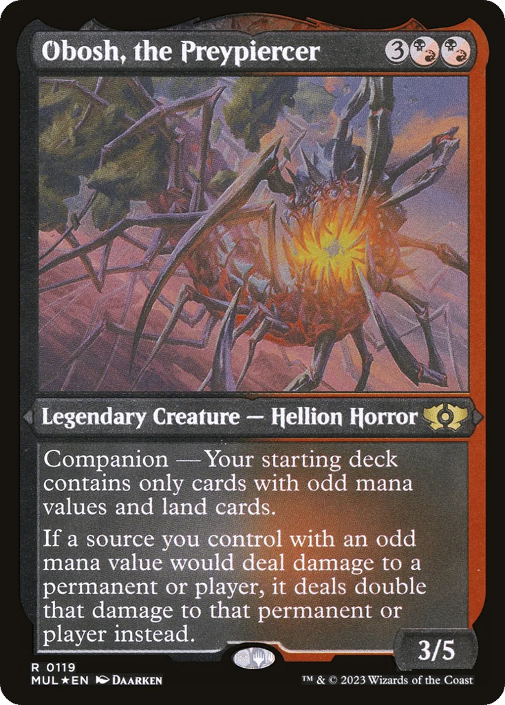Obosh, the Preypiercer · Multiverse Legends