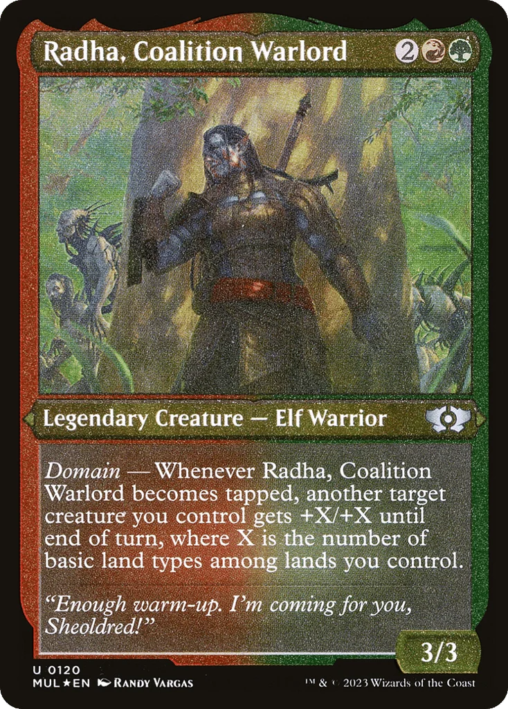 Radha, Coalition Warlord · Multiverse Legends