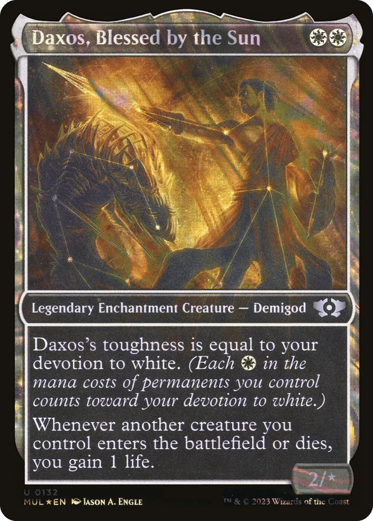 Daxos, Blessed by the Sun · Multiverse Legends