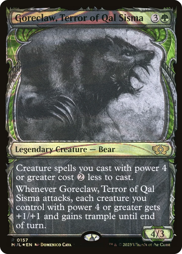 Goreclaw, Terror of Qal Sisma · Multiverse Legends