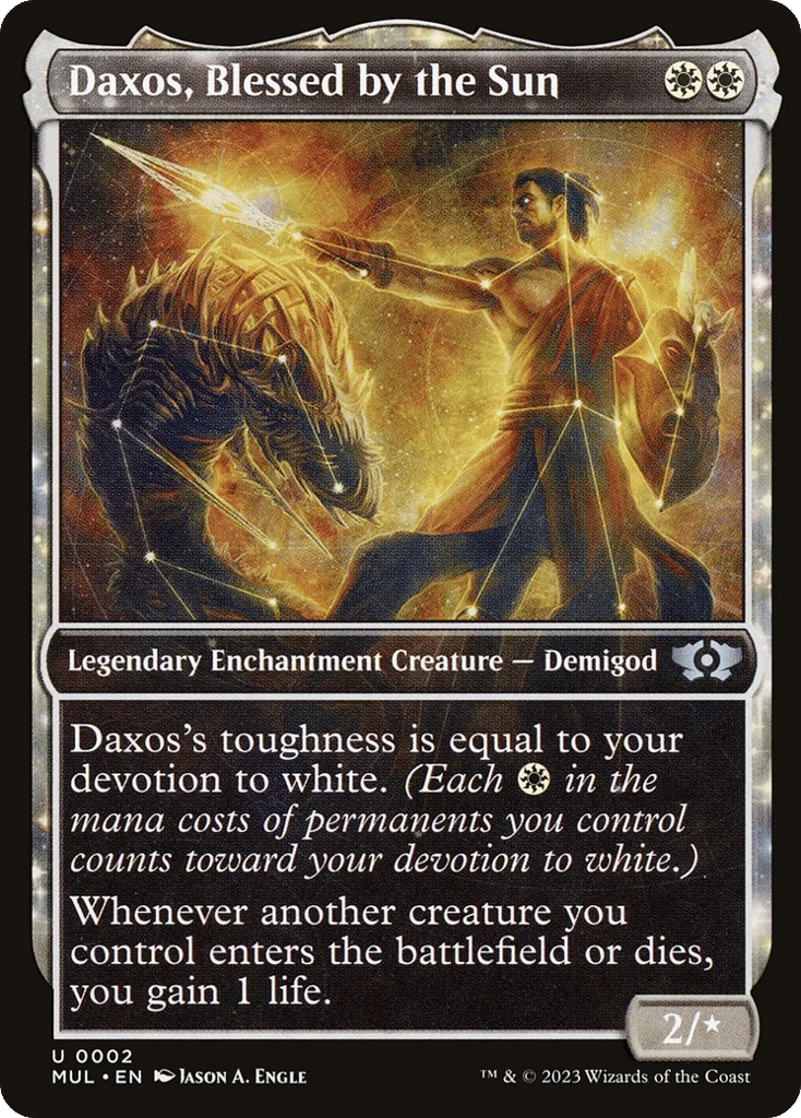 Daxos, Blessed by the Sun · Multiverse Legends