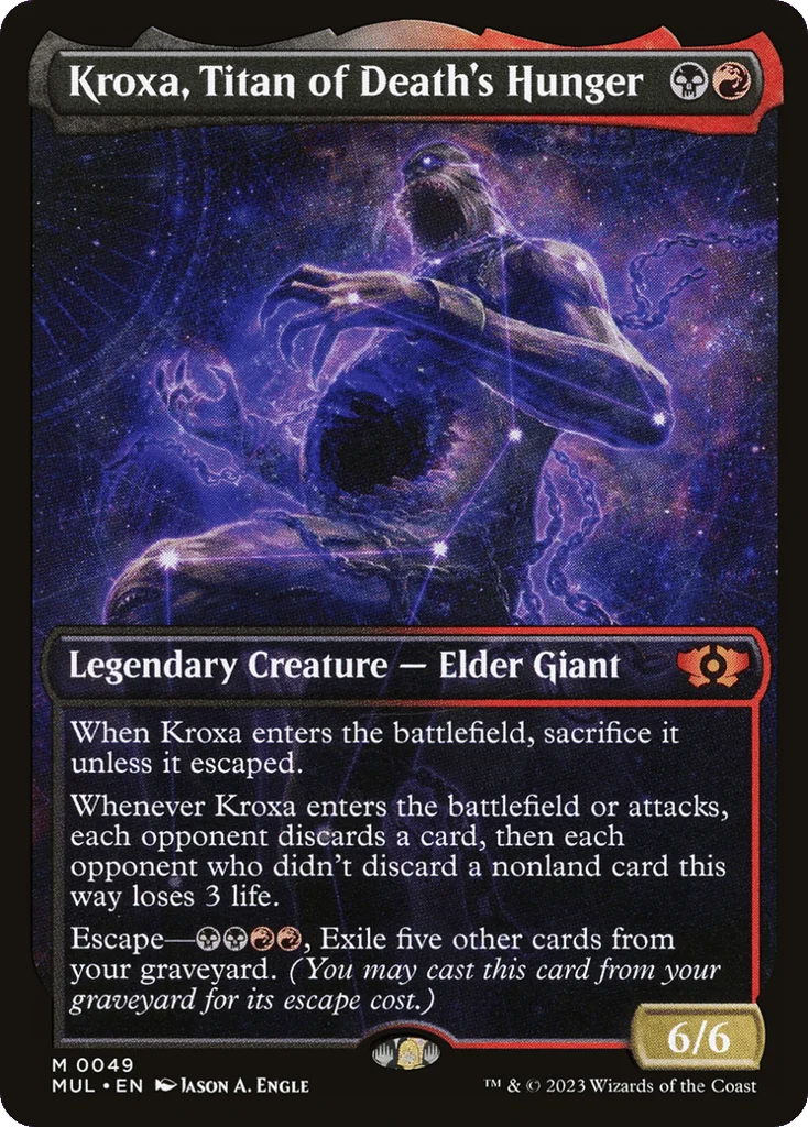 Kroxa, Titan of Death's Hunger · Multiverse Legends