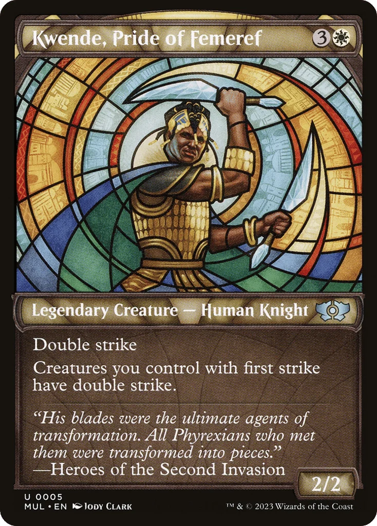 Kwende, Pride of Femeref · Multiverse Legends