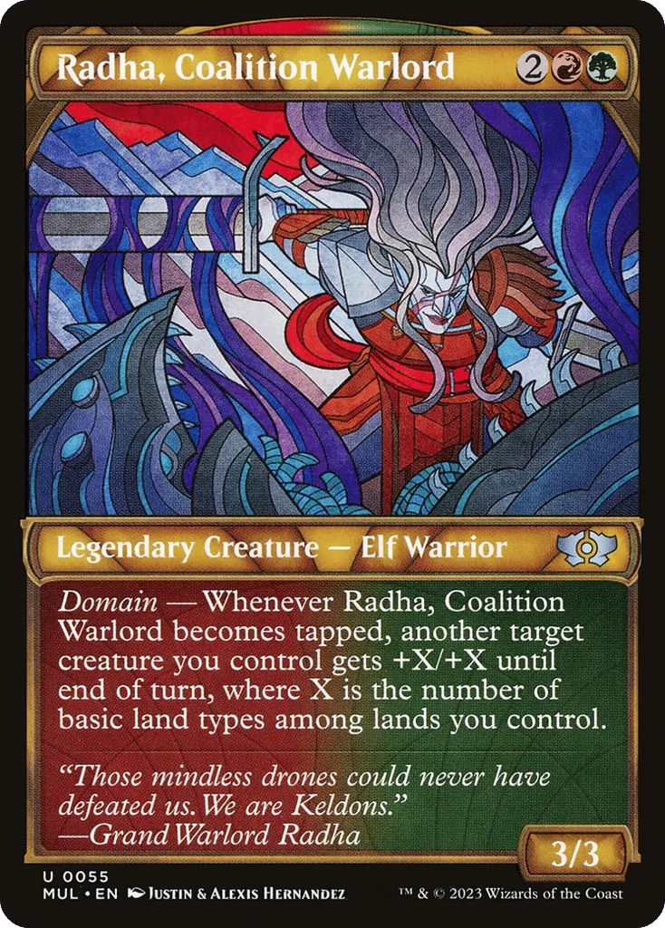 Radha, Coalition Warlord · Multiverse Legends