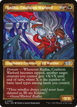Radha, Coalition Warlord