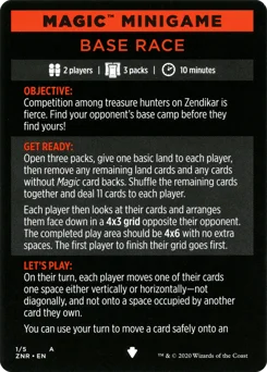 Base Race // Base Race (cont'd)
