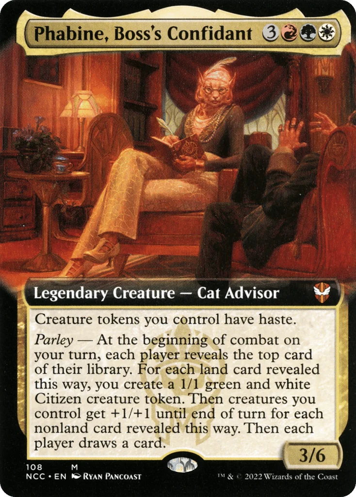 Phabine, Boss's Confidant · New Capenna Commander