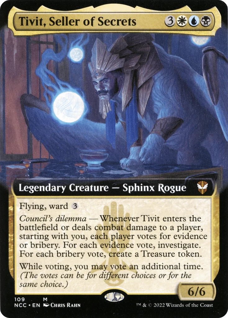 Tivit, Seller of Secrets · New Capenna Commander