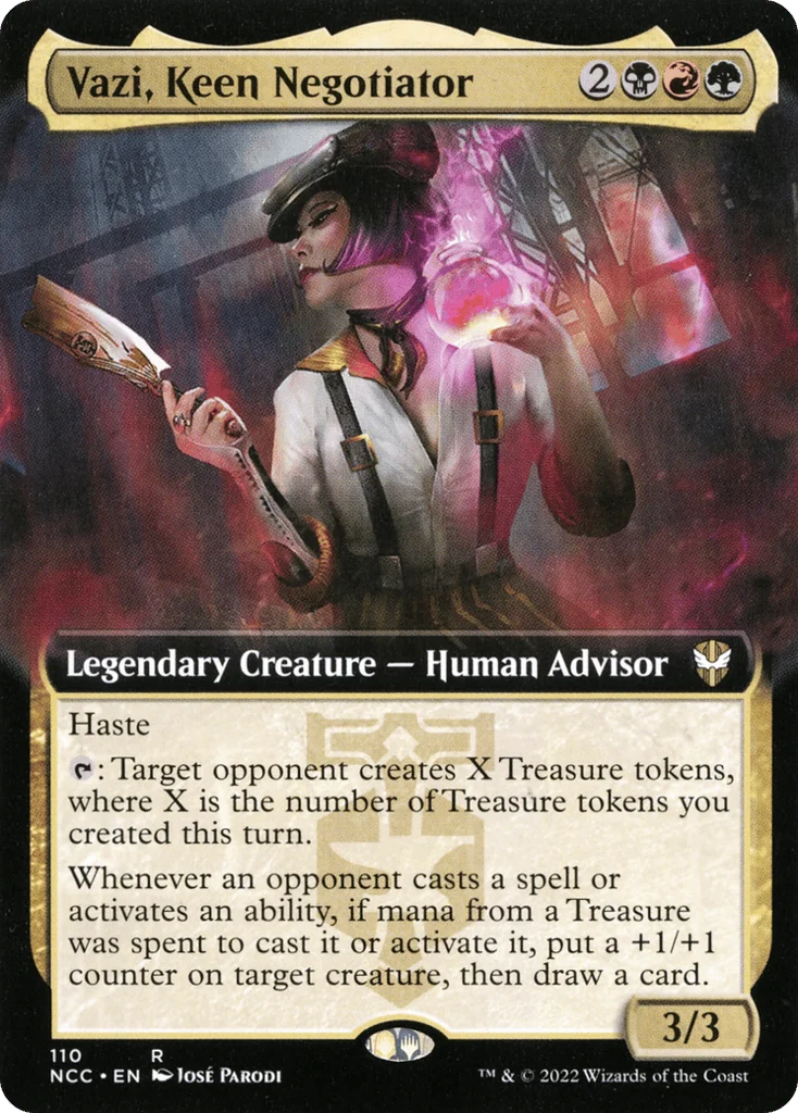Vazi, Keen Negotiator · New Capenna Commander