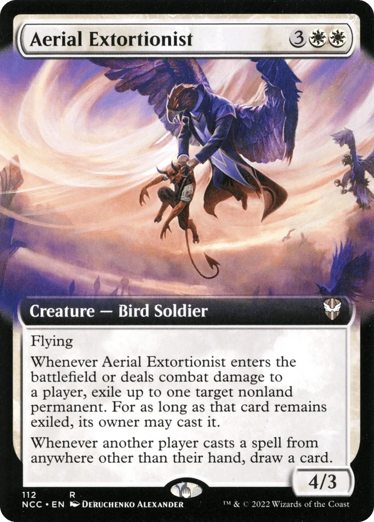 Aerial Extortionist · New Capenna Commander